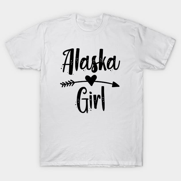 alaska girl is the prettiest !! T-Shirt by bennani store